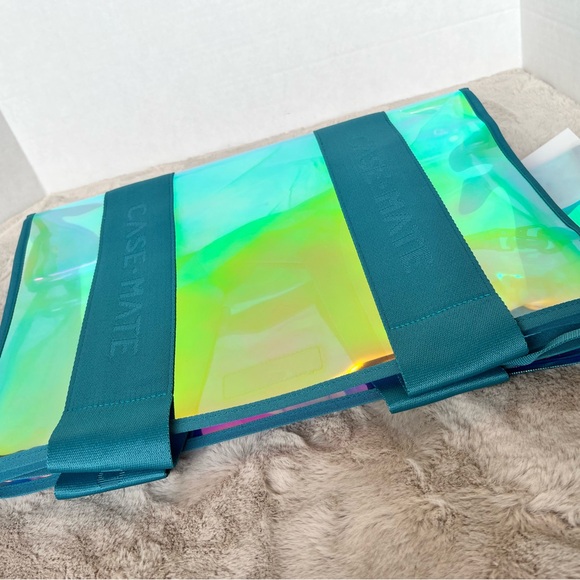 Case-Mate Iridescent Jelly Tote Bag with Pouch - Picture 4 of 13